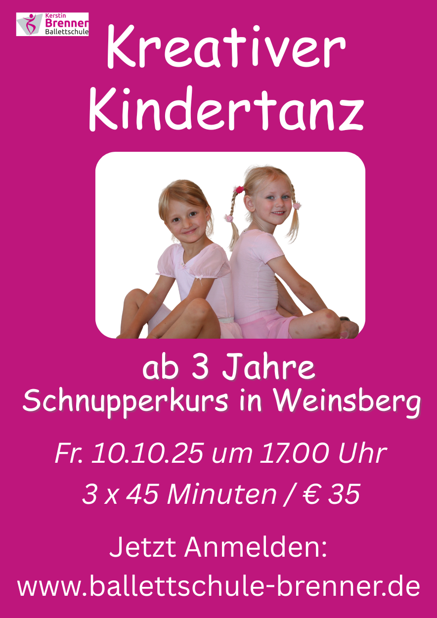 Kindertanz Schnupperkurs